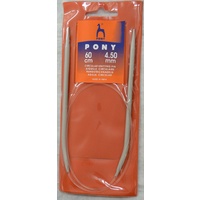 Pony Circular Knitting Needle, 60cm, 4.5mm