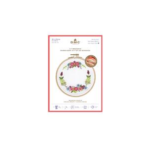 MAGICAL WREATH DMC Perle 5 Embroidery Kit TB154