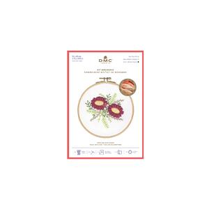 WILD DAHLIAS DMC Perle 5 Embroidery Kit TB155