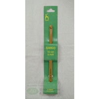 Pony Bamboo Crochet Hook 15cm x 6.00mm