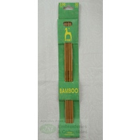 Pony Bamboo Double End Knitting Pins 20cm x 3.50mm, Quality Knitting Needles