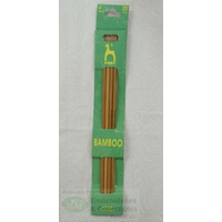 Pony Bamboo Double End Knitting Pins 20cm x 4.00mm, Quality Knitting Needles