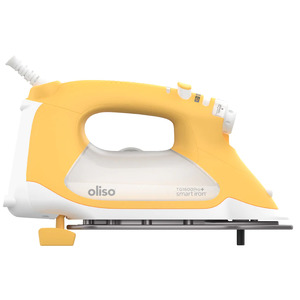Oliso Pro Smart Iron TG1100 Yellow For Sewers, Quilters & Crafters