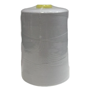 WHITE Tiger 75 Weight Spun Polyester Thread 5000m