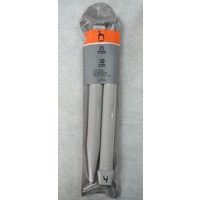 Pony Plastic Knitting Needle 30cm 25mm Jumbo, 1 Pair per Pack, aka Knitting Pins