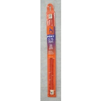 Pony Plastic Knitting Needles 25cm 3.75mm, 1 Pair per Pack, aka Knitting Pins