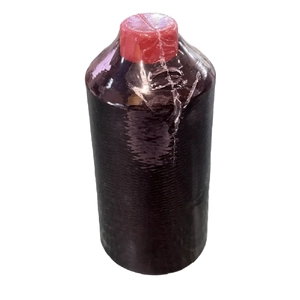 BLACK Textured Polyester Looper Thread 150D/1, 250g Cone