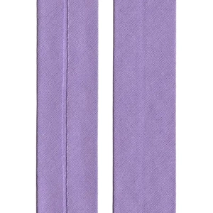LILAC 12mm Cotton Bias Binding Single Folded x 10 Metres