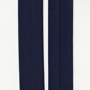 NAVY BLUE 12mm Cotton Bias Binding Single Folded x 10 Metres