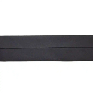 CHARCOAL 20mm Cotton Bias Binding Single Folded, by the Metre (Australian Made)