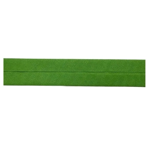 LIME GREEN 20mm Cotton Bias Binding Single Folded, by the Metre
