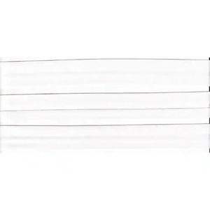 BRIGHT WHITE 25mm Cotton Bias Binding Single Folded, by the Metre