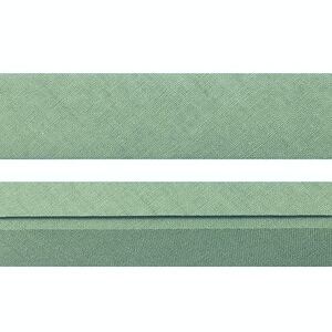 100% Cotton Bias Binding, 25mm Single Folded, MINT, 10 Metre Packet