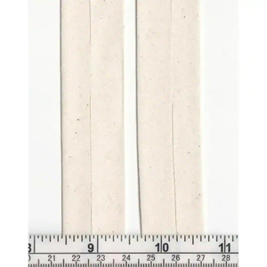 Cotton Bias Binding, 25mm Single Folded, NATURAL Sold per Metre