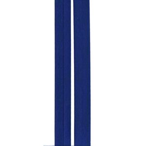 DARK BLUE 6mm Cotton Bias Binding Single Folded x 10 Metres
