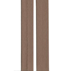 HESSIAN 6mm Cotton Bias Binding Single Folded x 20 Metres