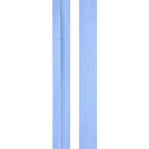 SKY BLUE 6mm Cotton Bias Binding Single Folded x 10 Metres