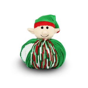 DMC Top This, 80g Ball of Continuous Texture Yarn, Child&#39;s Hat Pattern, ELF Topper