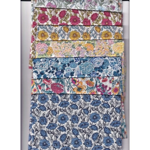 Tana Lawn Mixed Pack 7 Pieces 25cm x 136cm (Cut for customer and did not pay)