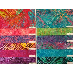 Tropical Dreams Range by Batik Australia 110cm Wide Cotton Fabric