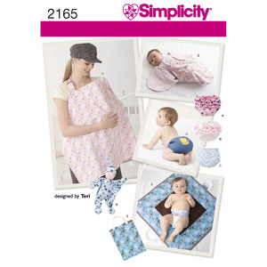 Baby Accessories Simplicity Sewing Pattern 2165