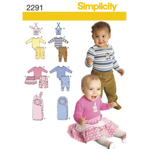 Babies&#39; Separates Simplicity Sewing Pattern 2291