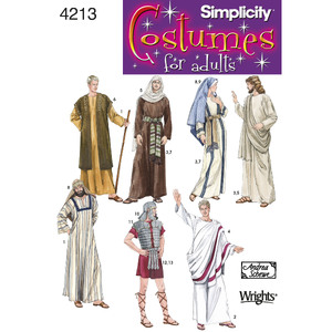 Adult Costumes Simplicity Sewing Pattern 4213