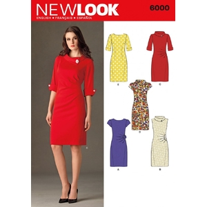 New Look Pattern 6000 Misses&#39; Dress