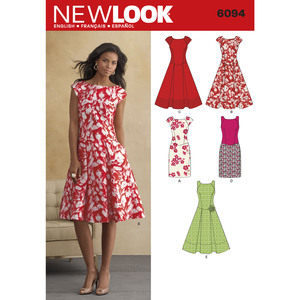 New Look Sewing Pattern 6094 Misses&#39; Dresses