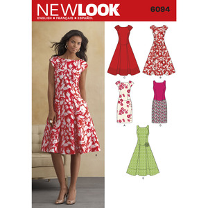 New Look Sewing Pattern 6094 Misses' Dresses