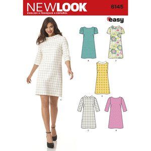New Look Sewing Pattern 6145 Misses' Dress
