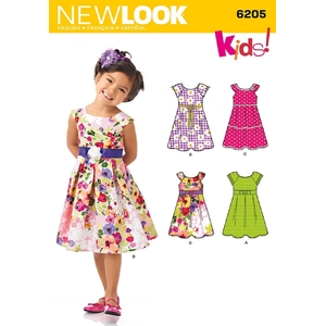 New Look Sewing Pattern 6205 Child&#39;s Dress