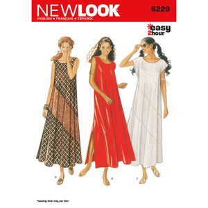 New Look Sewing Pattern 6229 Misses Dresses