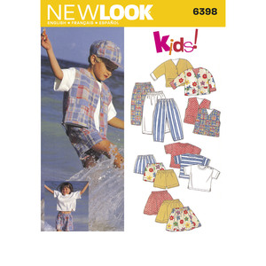 New Look Sewing Pattern 6398 Child&#39;s Separates