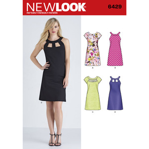 New Look Pattern 6429 Misses&#39; Dresses