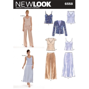 New Look Sewing Pattern 6558 Misses Special Occasion Dresses