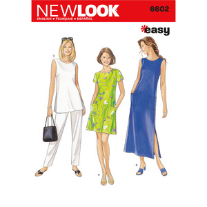 New Look Pattern 6602 Misses&#39; Dresses