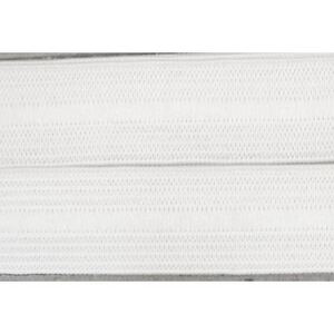 Uni-Trim Fitted Sheet Elastic 18mm White, PER METRE, 100% Polyester Quality Elastic