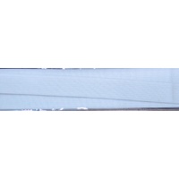 Uni-Trim Premium Double Knitted 20mm Elastic White, 100% Polyester, Per Metre. 