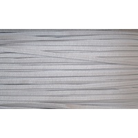 Uni-Trim Premium Braided Elastic 3mm, OFF WHITE Per Metre (CELBH3)