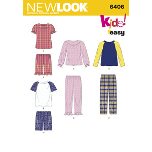 New Look Sewing Pattern 6406 Children&#39;s Separates
