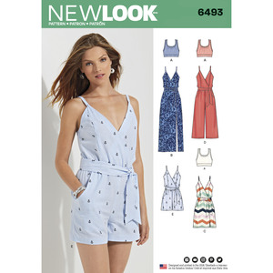 Newlook Pattern 6439 Misses' Knit Tunics with Leggings – Lincraft