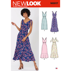 New Look Sewing Pattern N6617 Misses&#39; Dresses