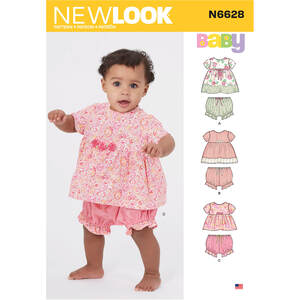 New Look Sewing Pattern N6628 Babies&#39; Sportswear