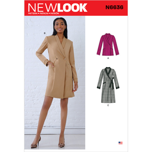 New Look Sewing Pattern N6636 Misses&#39; Dresses and Blazer