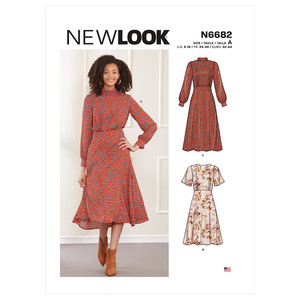 New Look Sewing Pattern N6682 Misses&#39; Dresses