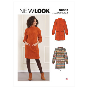 New Look Sewing Pattern N6683 Misses&#39; Dresses
