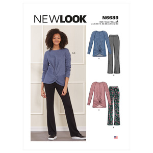 New Look Sewing Pattern N6689 Misses&#39; Sportswear