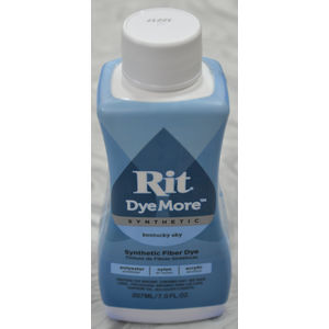 RIT Liquid Synthetic Fabric Dye, DyeMore Synthetic Dye, 207ml KENTUCKY SKY
