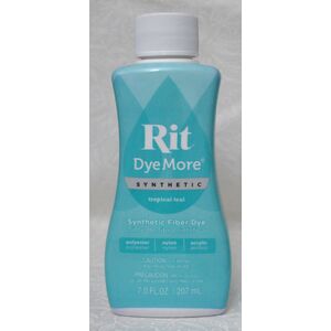 RIT DyeMore Synthetic Dye TROPICAL TEAL 207ml Liquid Fabric Dye